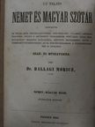 Dr. Ballagi Móricz - Uj teljes német és magyar szótár [antikvár]