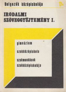 Bánki Erika - Irodalmi szöveggyűjtemény I. [antikvár]