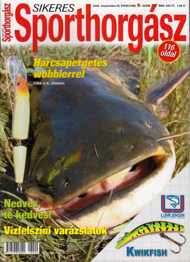 Petrenka Noémi (szerk.) - Sikeres Sporthorgász 2008. szeptember [antikvár]