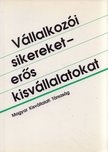 Román Zoltán - Vállalkozói sikereket - erős kisvállalatokat [antikvár]
