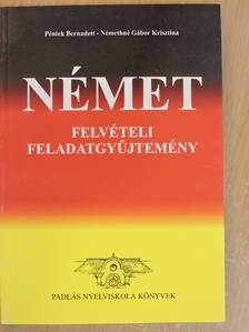Némethné Gábor Krisztina - Német felvételi feladatgyűjtemény [antikvár]