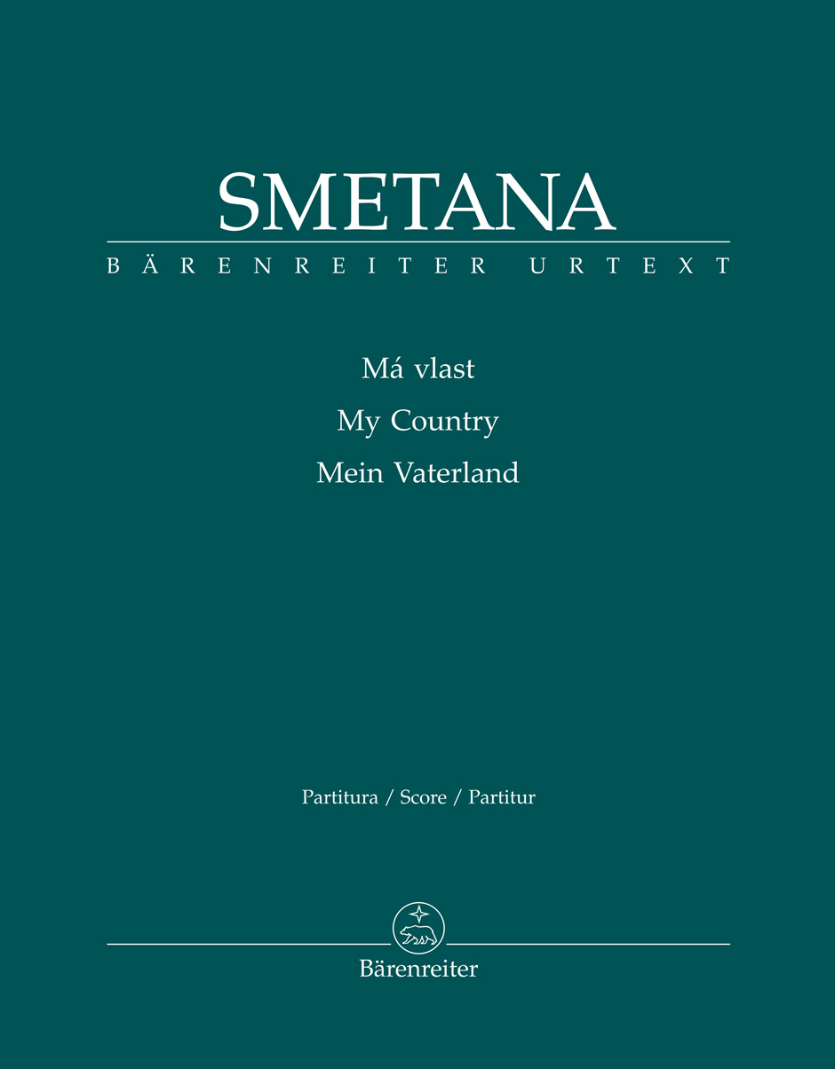 SMETANA - MY COUNTRY. SCORE, HARD COVER