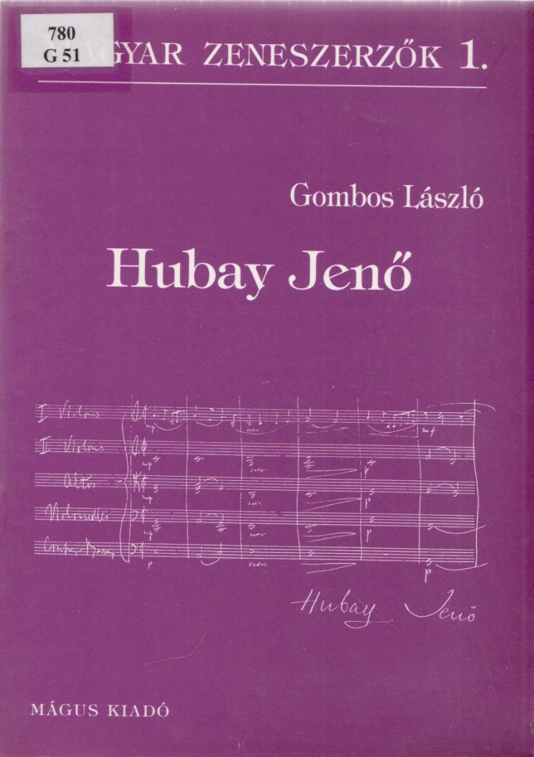 Gombos László - Hubay Jenő [antikvár]