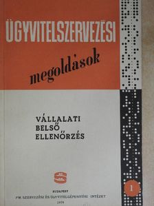 Dr. Lukács Imre - Vállalati belső ellenőrzés [antikvár]