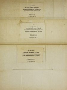 Paládi-Kovács Attila - Magyar néprajzi atlasz I-III. [antikvár]