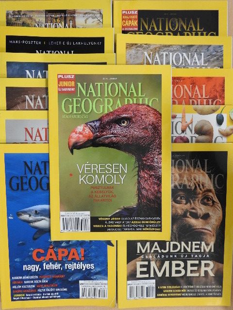 National Geographic Magyarország 2016. január-december [antikvár]