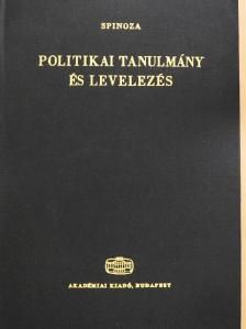 Spinoza - Politikai tanulmány és levelezés [antikvár]
