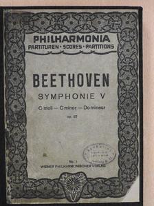 Ludwig van Beethoven - Symphonie V. C moll Op. 67 [antikvár]