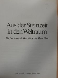 Anthony Atmore - Aus der Steinzeit in den Weltraum [antikvár]