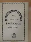 Szakszervezeti Akadémia XVI. évfolyam programja 1979-1980 [antikvár]
