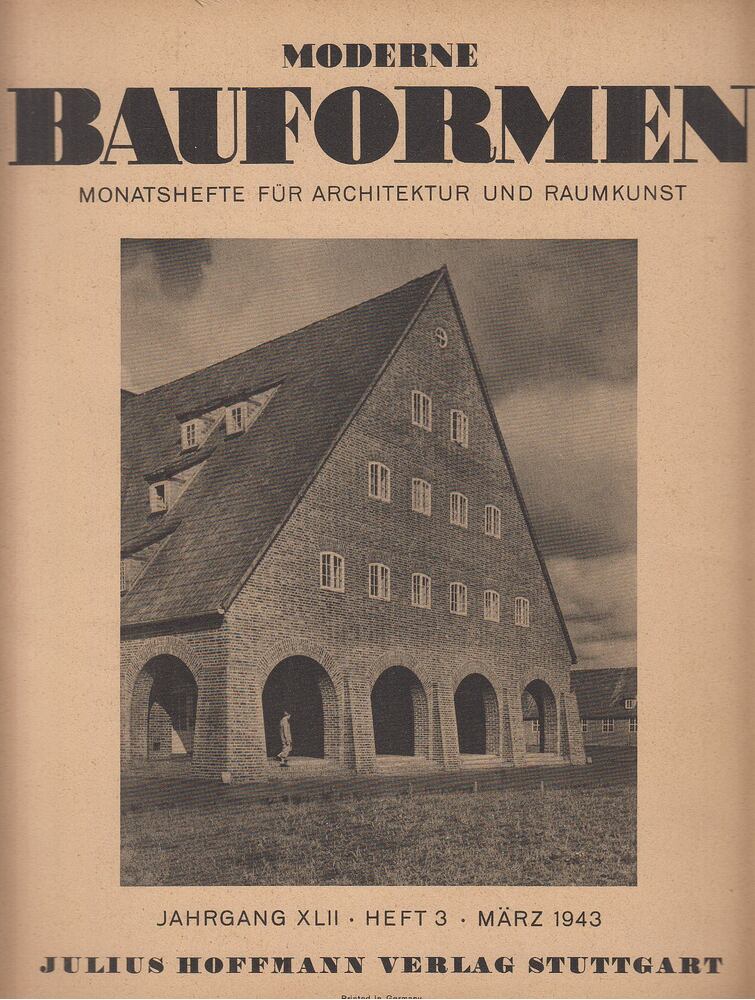 Moderne Bauformen März 1943 [antikvár]