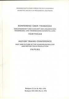 Konferenz über Triebzüge / Motor Trains Conference [antikvár]