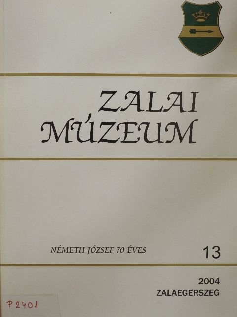 Horváth László - Zalai Múzeum 13. [antikvár]