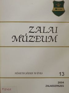 Horváth László - Zalai Múzeum 13. [antikvár]