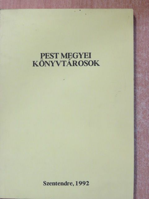 Pest megyei könyvtárosok [antikvár]