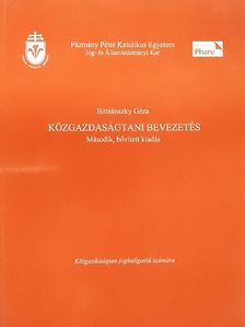Bittsánszky Géza - Közgazdaságtani bevezetés [antikvár]