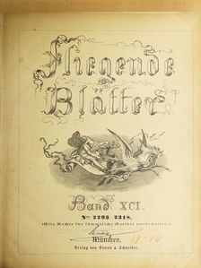 Carl Grube - Fliegende Blätter 1889-1890 (gótbetűs) [antikvár]