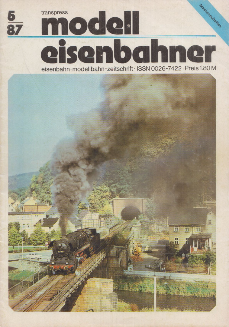 Wolf-Dietger Machel - Modelleisenbahner 1987/5. [antikvár]