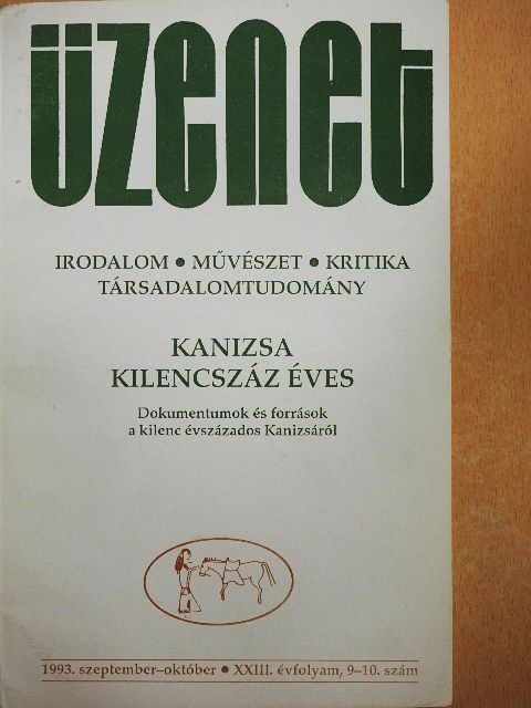 Dobos János - Üzenet 1993. szeptember-október [antikvár]