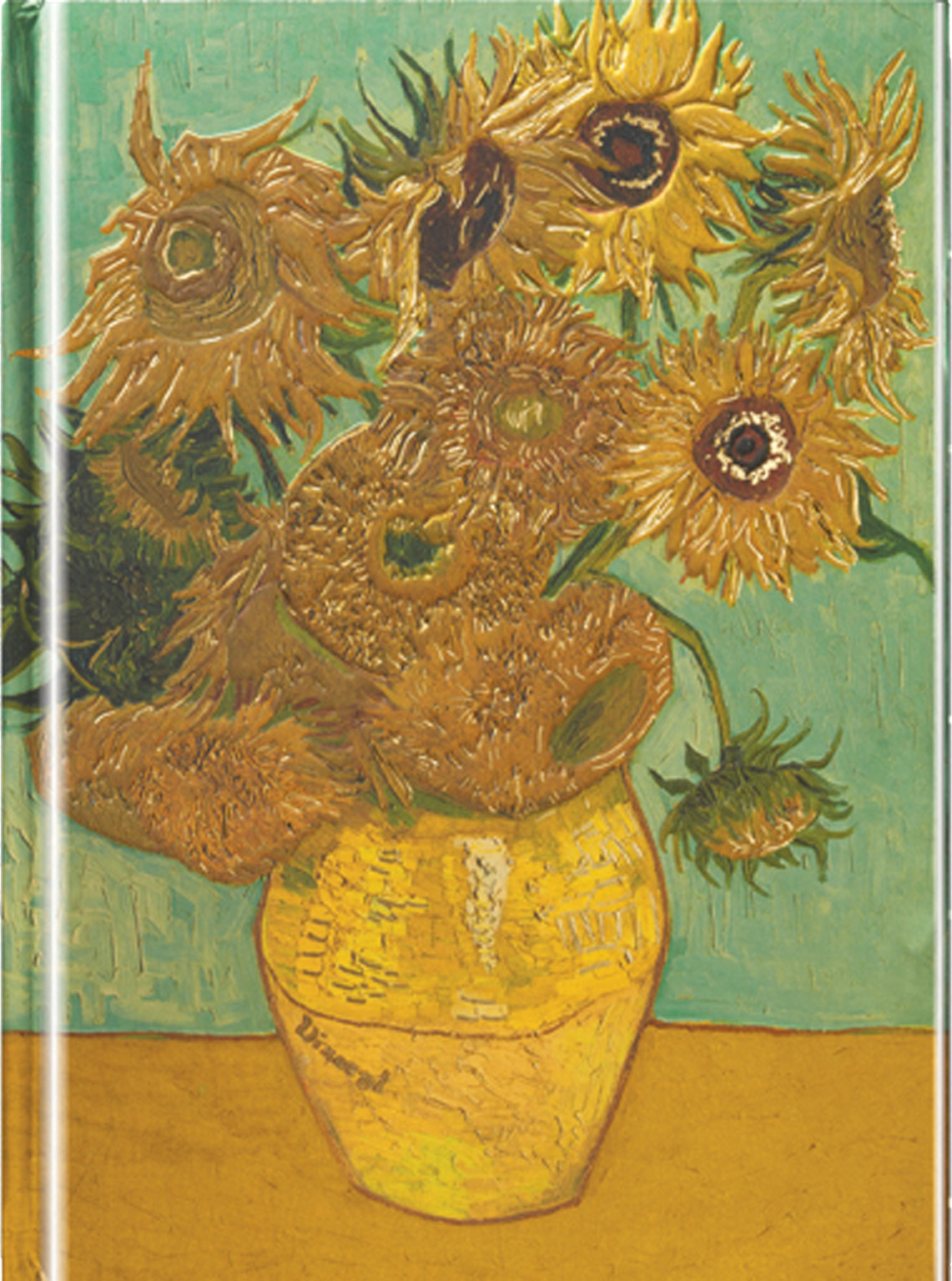 FTSB28 - Flame Tree A4 notesz Van Gogh: Sunflowers [szépséghibás]