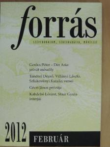 Dér Asia - Forrás 2012. február [antikvár]