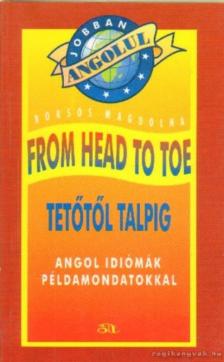 Borsos Magdolna - From Head to Toe - Tetőtől talpig [antikvár]
