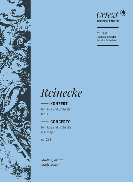 REINECKE - KONZERT FÜR FLÖTE UND ORCHESTER D-DUR OP.283, STUDIENPARTITUR