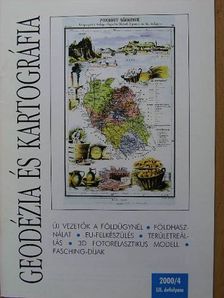 Geodézia és kartográfia 2000/4. [antikvár]