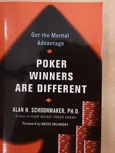 Alan N. Schoonmaker - Poker Winners Are Different [antikvár]