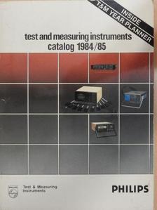 Test and measuring instruments catalog 1984/85 [antikvár]