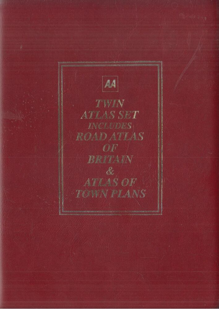 Twin Atlas Set Includes Road Atlas of Britain & Atlas of Town Plans [antikvár]