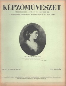 Gyöngyösi Nándor Dr. - Képzőművészet 1935 január IX. évf. 80. szám [antikvár]