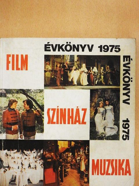 Ábel Péter - Film-Színház-Muzsika Évkönyv 1975. [antikvár]