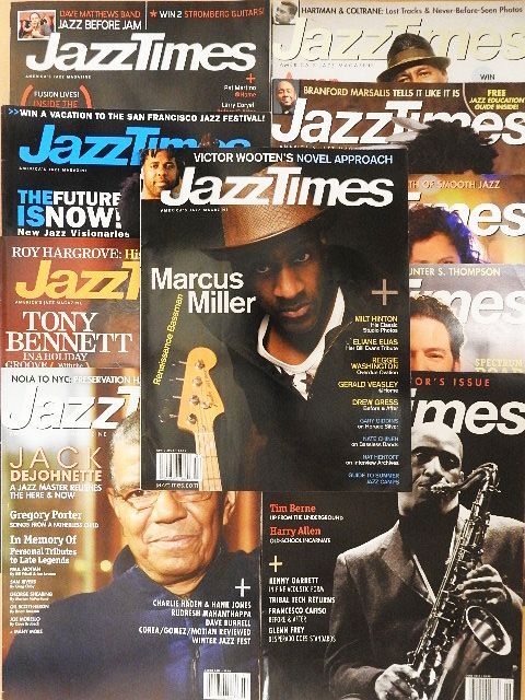 David R. Adler - JazzTimes 2008, 2012 (vegyes számok) (10db) [antikvár]