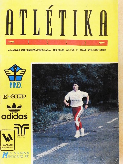 Dr. Csonka István - Atlétika 1991. november [antikvár]