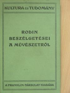 Auguste Rodin - Rodin beszélgetései a művészetről [antikvár]