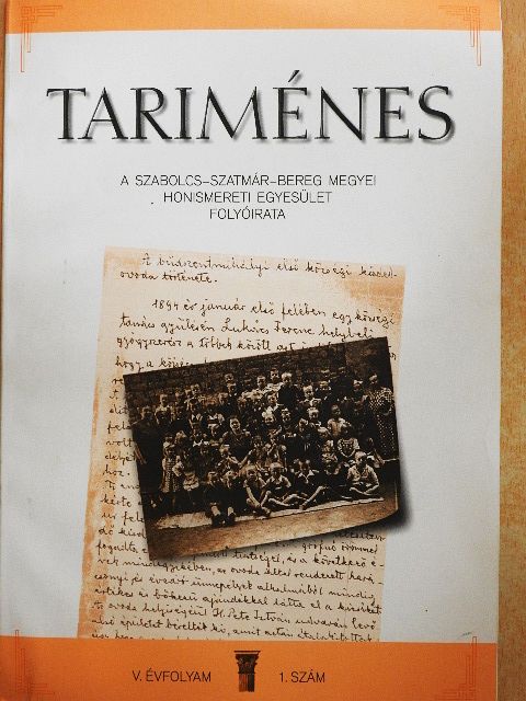 Dr. Szabó Géza - Tariménes 2009/1. [antikvár]