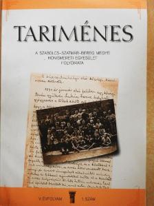 Dr. Szabó Géza - Tariménes 2009/1. [antikvár]