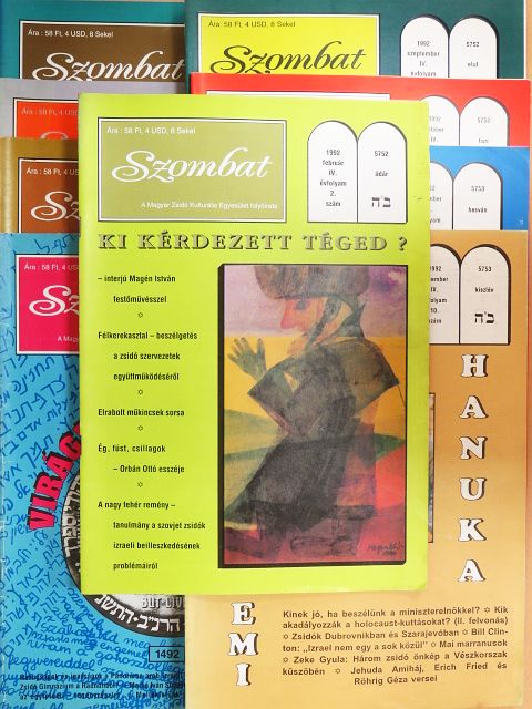 Jólesz László - Szombat 1992. (nem teljes évfolyam) [antikvár]