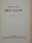 Vándor Kálmán - Mea Culpa [antikvár]