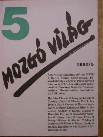 Agárdi Péter - Mozgó Világ 1997. május [antikvár]