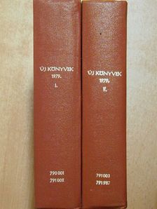 Új könyvek 1979. I-II. [antikvár]