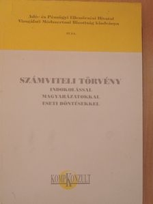 Dr. Kis Pálné - Számviteli törvény [antikvár]