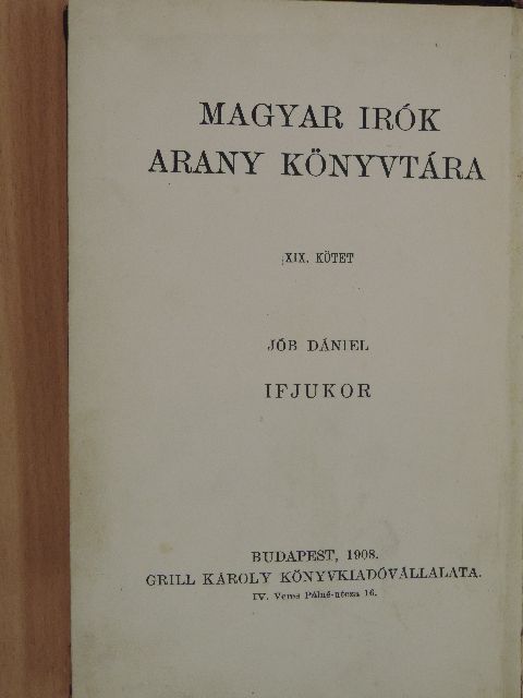 Jób Dániel - Ifjukor [antikvár]