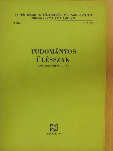 Biacs Nándor - Tudományos ülésszak [antikvár]