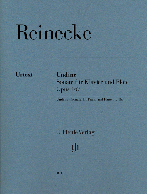 REINECKE - UNDINE. SONATE FÜR KLAVIER UND FLÖTE OP.167