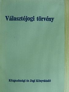 Választójogi törvény [antikvár]