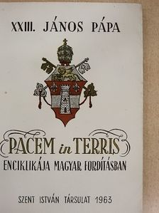 XXIII. János pápa - Pacem in Terris [antikvár]