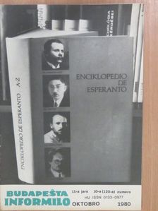 Budapesta Informilo Oktobro 1980 [antikvár]