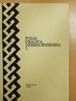 Csúcs Sándor - Folia Uralica Debreceniensia 2. [antikvár]